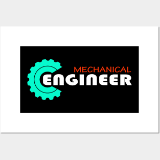 mechanical engineer engineering tee shirt Posters and Art